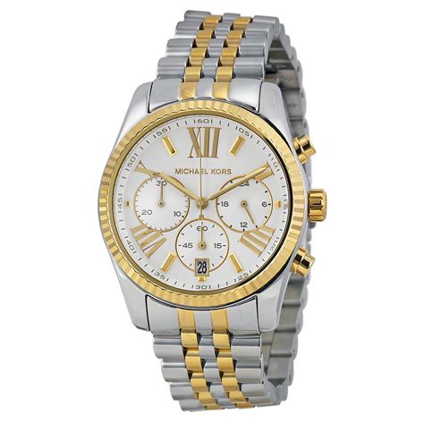 michael kors mk 5955|two tone mk watch.